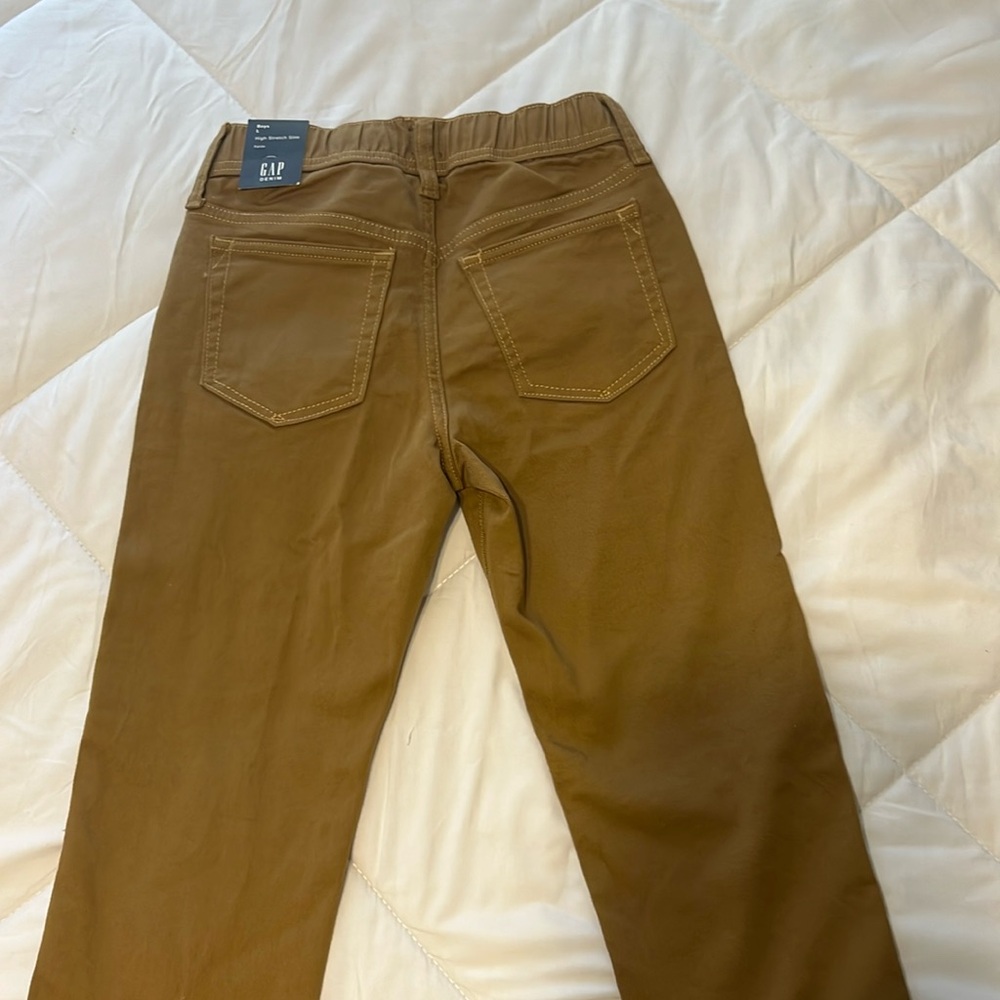 GAP boys high stretch slim denim size large